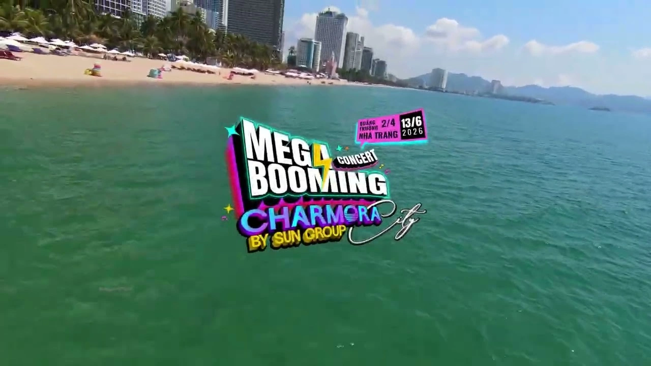 Mega Booming – Charmora City: "Vụ Nổ" Âm Nhạc & Trải Nghiệm Đẳng Cấp Tại Nha Trang